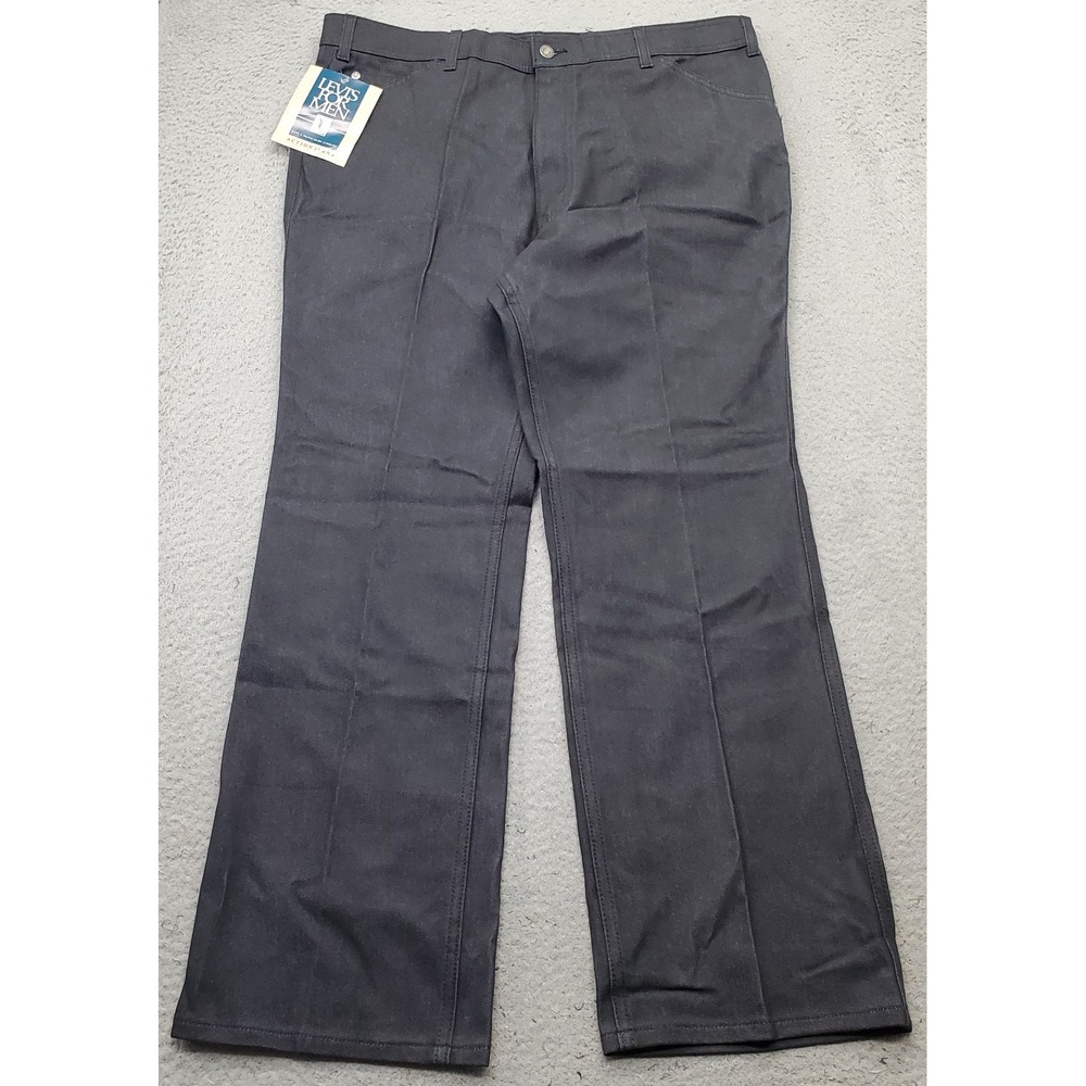 Levi's For Mens Pants Mens 40x30 Black Straight Leg Skosh More Comfort Stretch